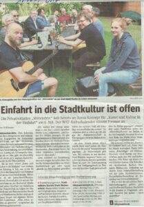 Kunst und Kultur in der Einfahrt